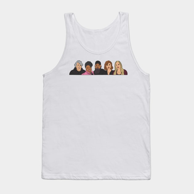 Taskmaster - Series 12 Cast Tank Top by MarinaMenezzes